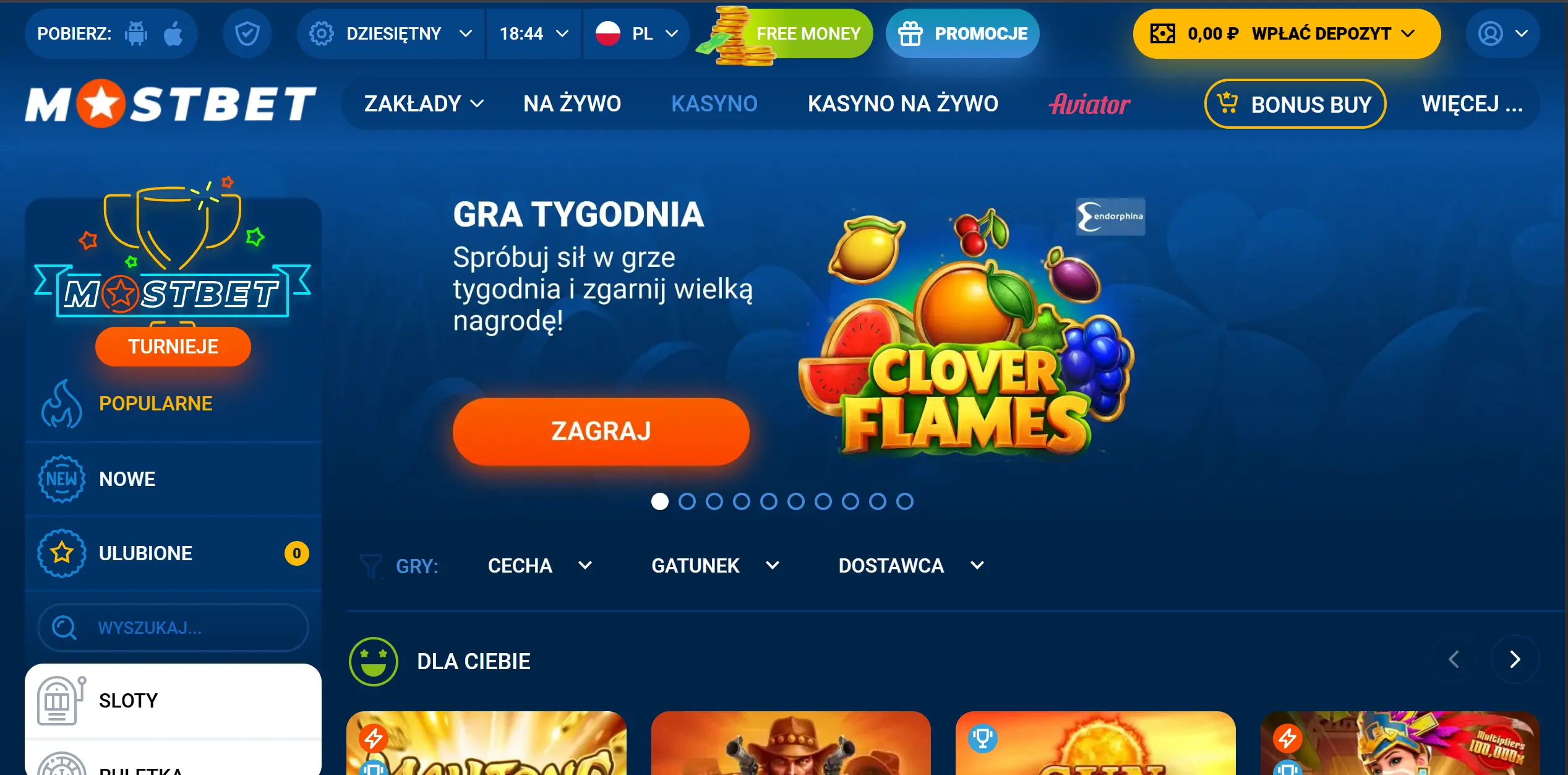 Mostbet Polsce